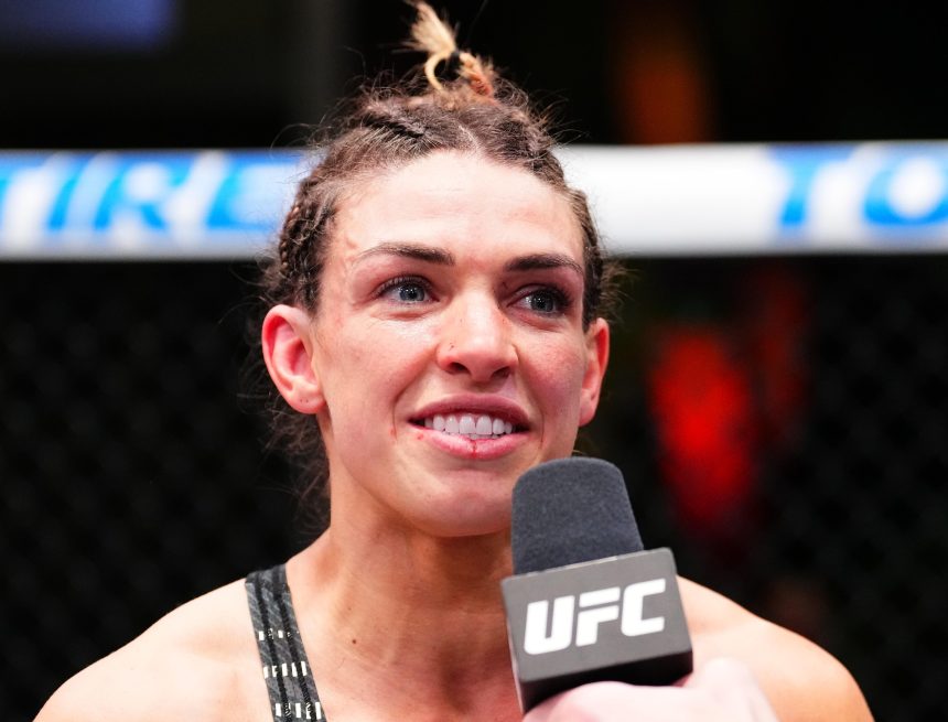 Mackenzie Dern Beats Virna Jandiroba to Win Strawweight Title at UFC 321