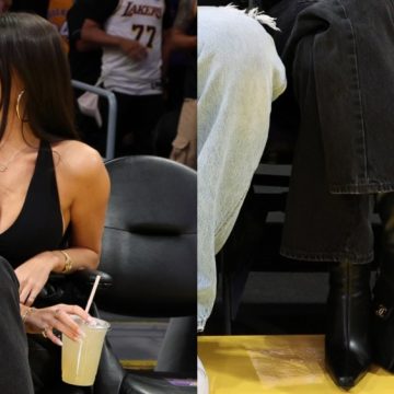 Madison Beer Sits Courtside at an NBA Game in Edgy On Friday, Madison Beer sat courtside at an NBA game, where the pop star elevated an edgy black look with luxe leather boots.
