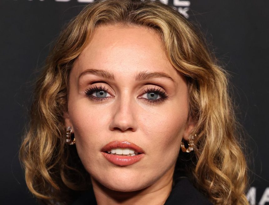 Miley Cyrus Takes the Plunge Into Power Suiting