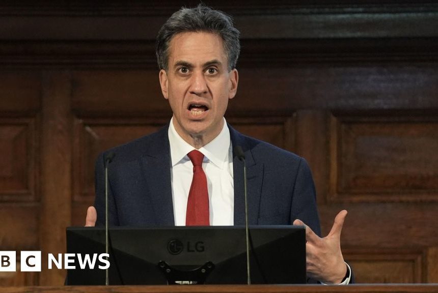 Miliband defends clean power goal after energy bill rise
