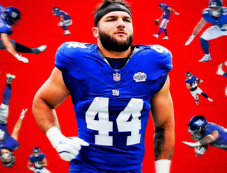 Moments with Giants' eccentric rookie Cam Skattebo