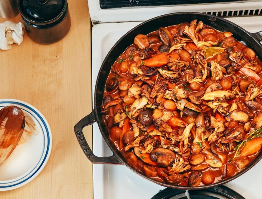 Mushroom Bourguignon Recipe | Bon Appétit