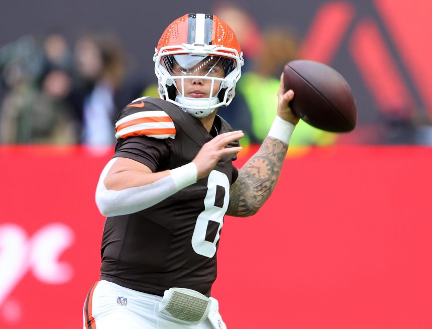 NFL Fans Praise Gabriel for Holding Off Shedeur Sanders as Wentz, Vikings Beat Browns