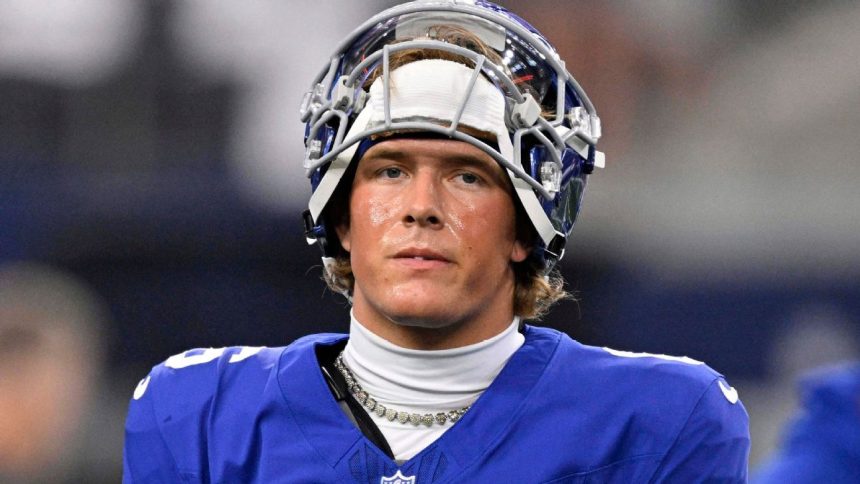 NFL, NFLPA reviewing concussion protocol for Giants QB Jaxson Dart