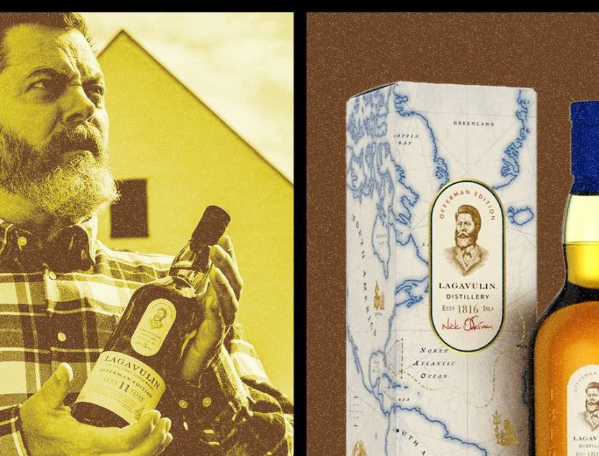 Nick Offerman Loves Whisky Just as Much as Ron Swanson