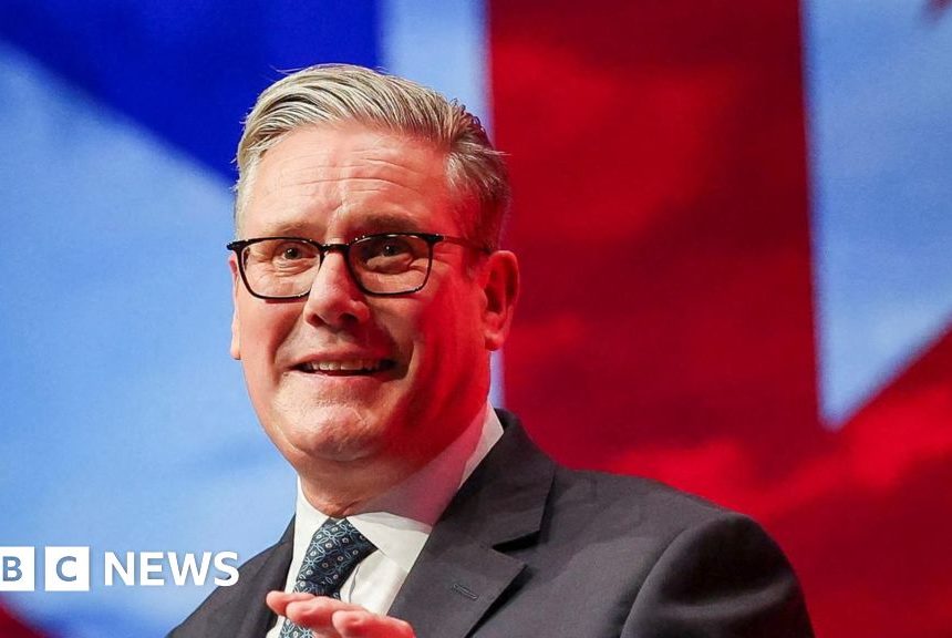 Nigel Farage doesn't believe in Britain, Starmer tells Labour conference