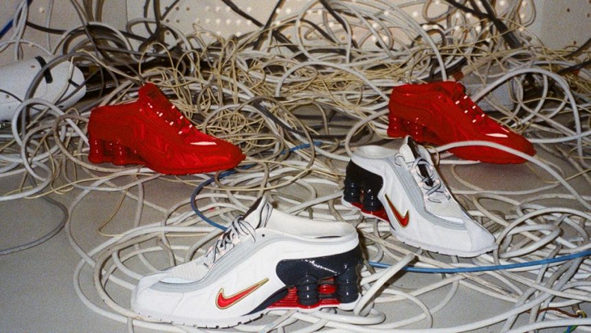 Nike and Martine Rose Back With Shox MR4 Mule Sneakers, Nike, Martine Rose, Shox MR4, mule, sneaker, collaboration