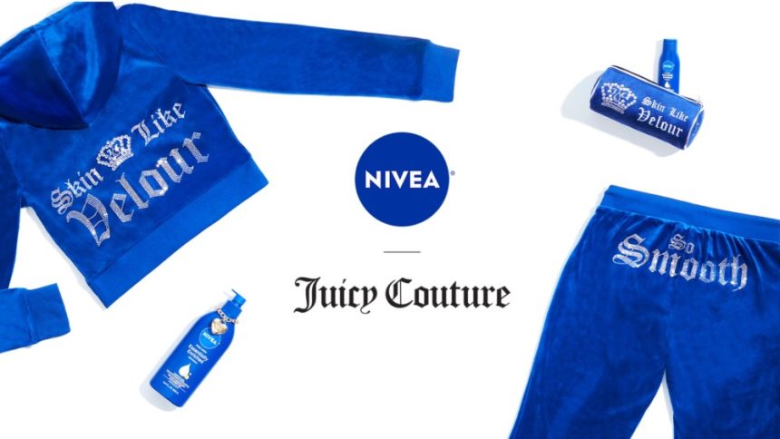 Nivea and Juicy Couture's "Skin Like Velour" campaign.