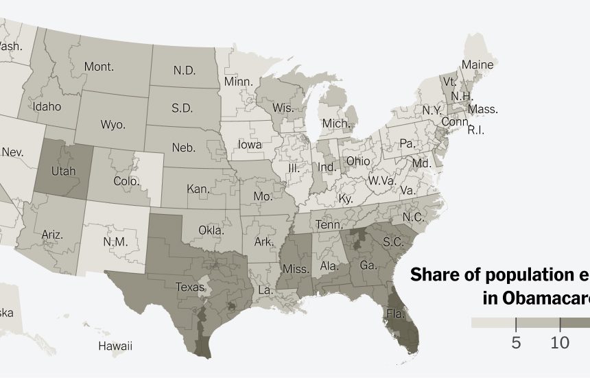 Obamacare Enrollment by State: Most Enrollees Live in Republican Areas
