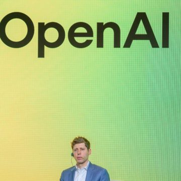 Open AI Chief Executive Officer Sam Altman speaks during the Kakao media day in Seoul.