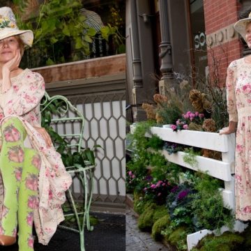 Pamela Anderson's Floral Dress Steals the Show at the Sonsie On Saturday, Pamela Anderson attended her Sonsie pop-up, clad in a floral dress.