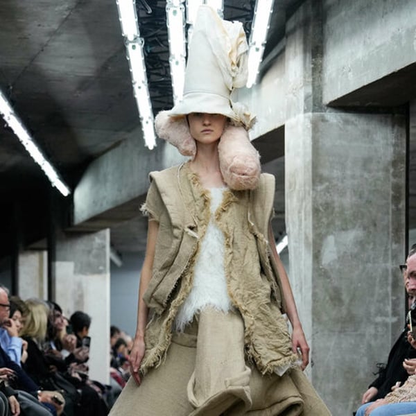 Paris is torn between Elie Saab’s working girl and the whimsical creations of Japanese designers