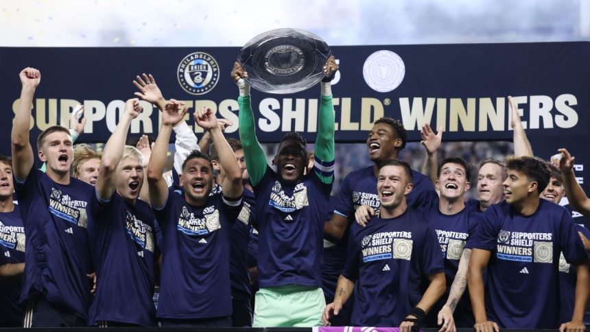 Philadelphia Union win 2025 MLS Supporters' Shield title