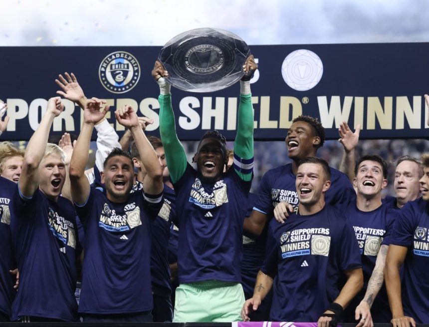 Philadelphia Union win 2025 MLS Supporters' Shield title
