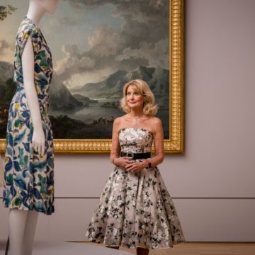 Krystyna Campbell-Pretty with some of the collection she has gifted the National Gallery of Victoria.