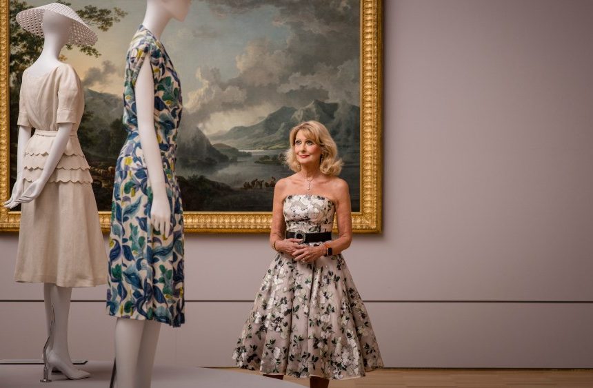 Krystyna Campbell-Pretty with some of the collection she has gifted the National Gallery of Victoria.