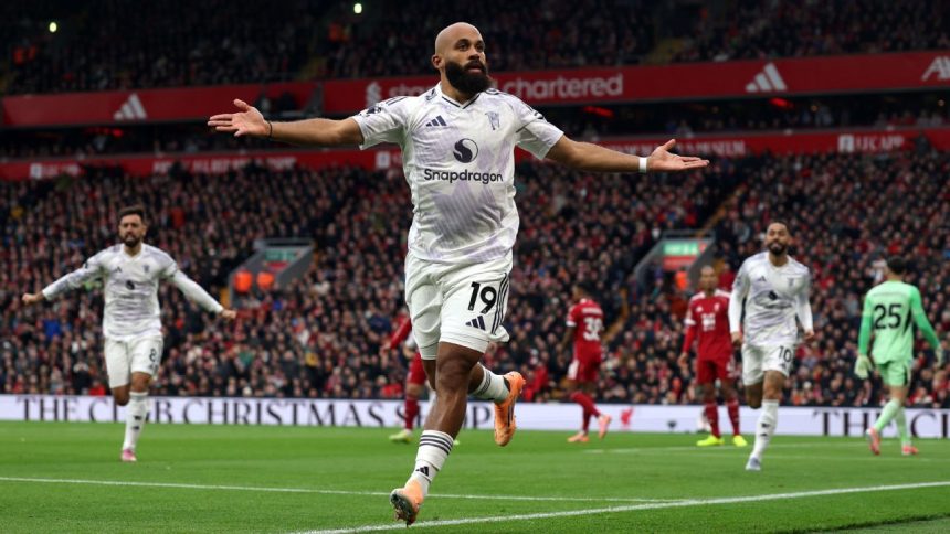 Premier League updates: Liverpool host Man United at Anfield