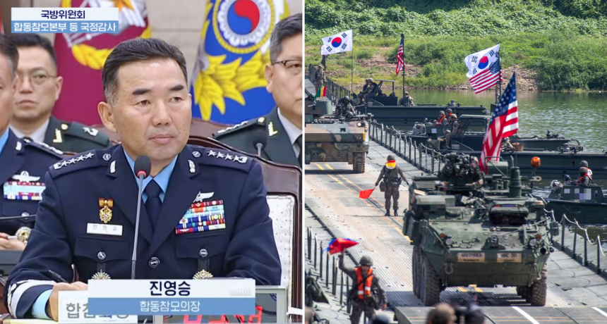 US, ROK forces did not carry out delayed drills last month as planned: JCS chief