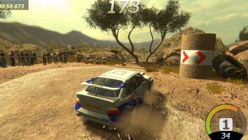 Rally Arcade Classics is a fun ’90s-throwback racing game