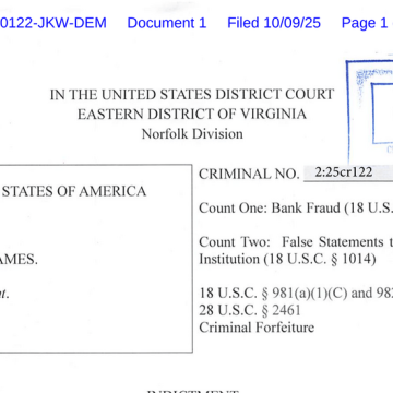 Read the Indictment of Letitia James