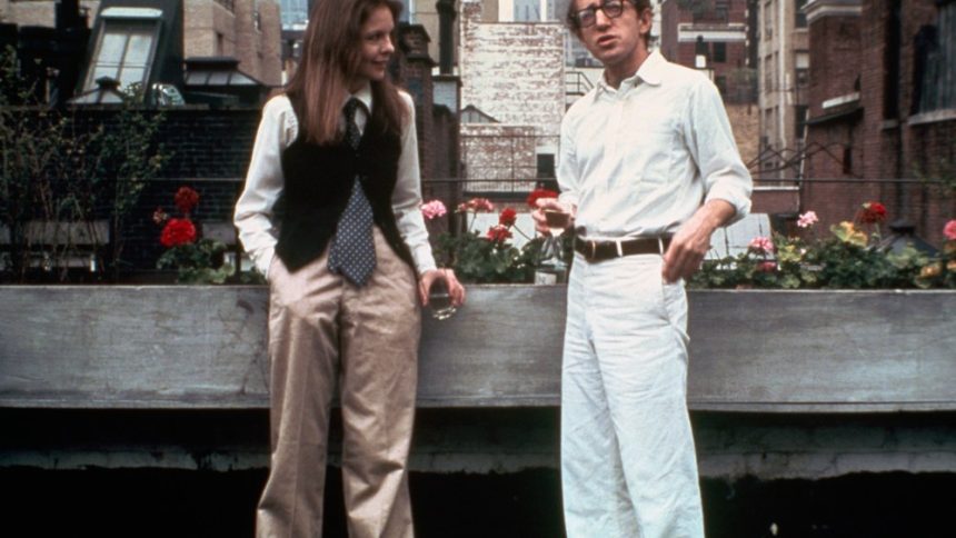 Diane Keaton and Woody Allen in the film "Annie Hall."