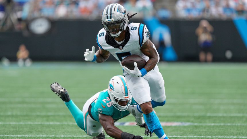 Rico Dowdle Fantasy Advice After Panthers RB's 234-Yard Game vs. Dolphins