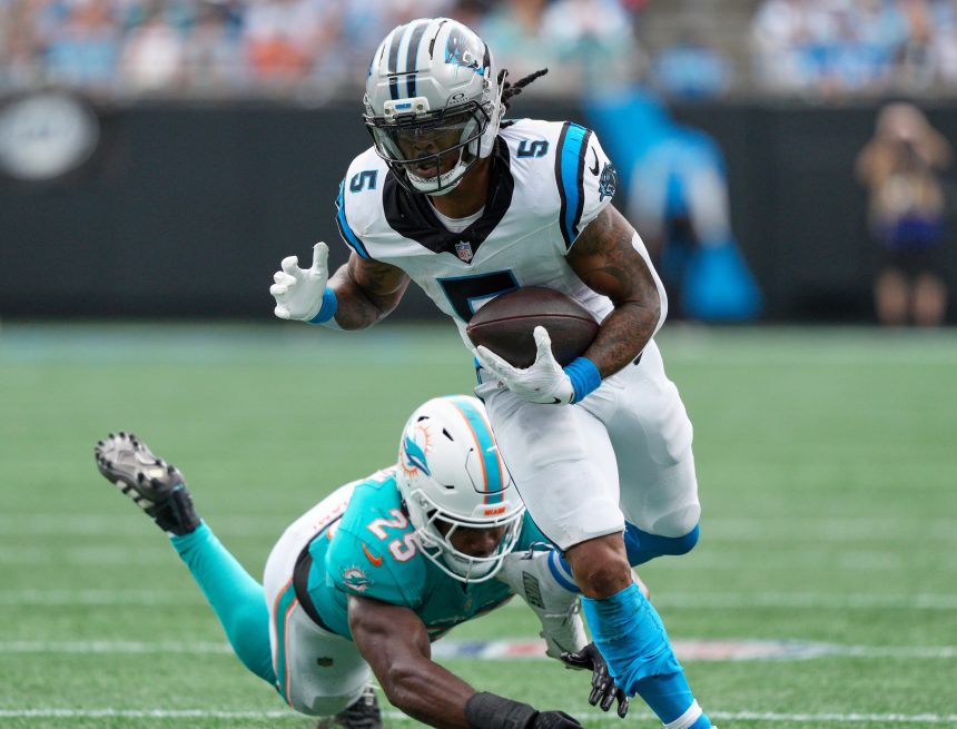 Rico Dowdle Fantasy Advice After Panthers RB's 234-Yard Game vs. Dolphins