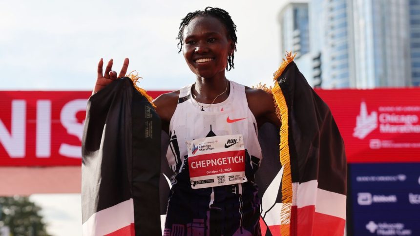 Ruth Chepng'etich, marathon world-record holder, gets 3-year doping ban