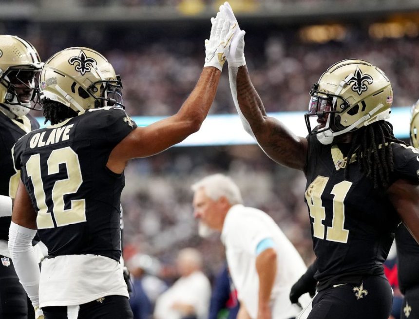 Saints' Alvin Kamara, Chris Olave address trade rumors