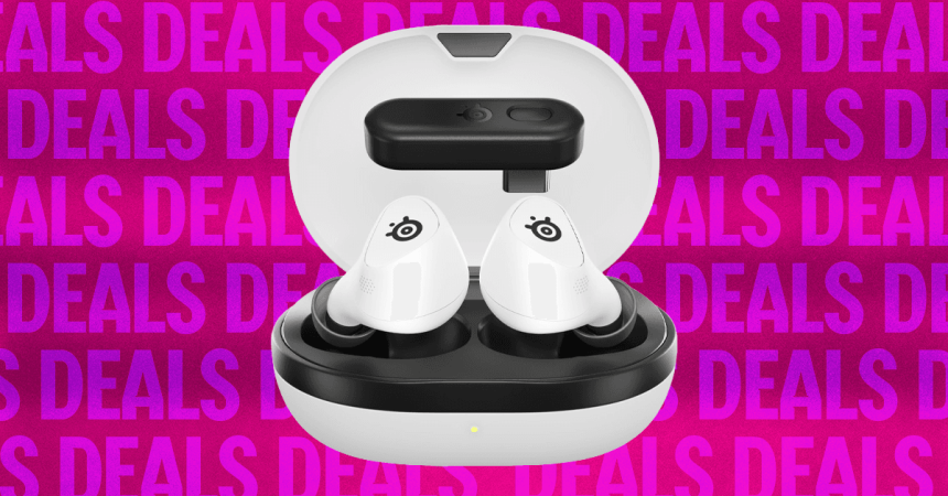 These SteelSeries Earbuds Are Great for Gaming, and Are 35% Off Right Now