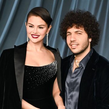 Selena Gomez and Benny Blanco Make Their Newlywed Red Carpet Debut at the 2025 Academy Gala