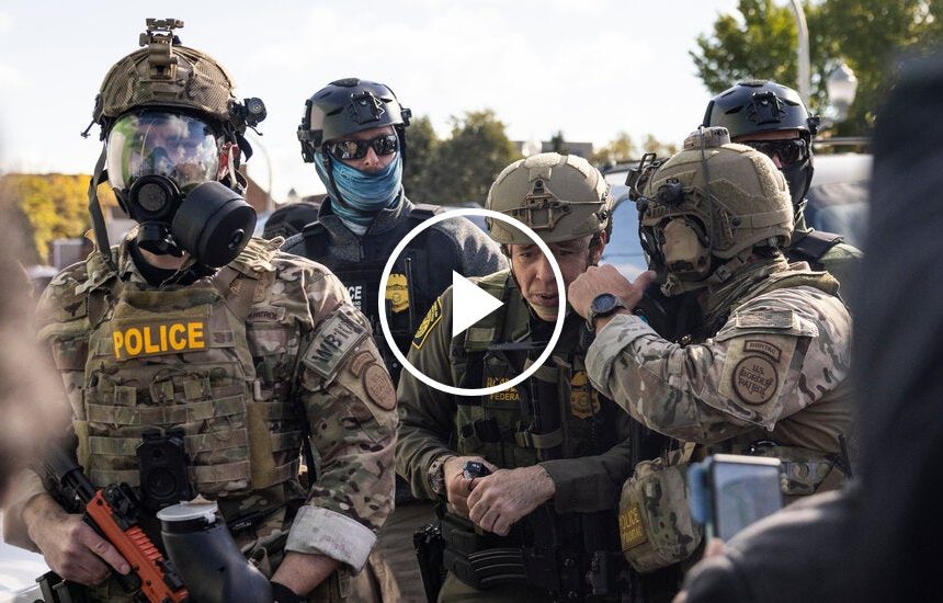 Senior Border Patrol Official Throws Tear Gas at Chicago Residents