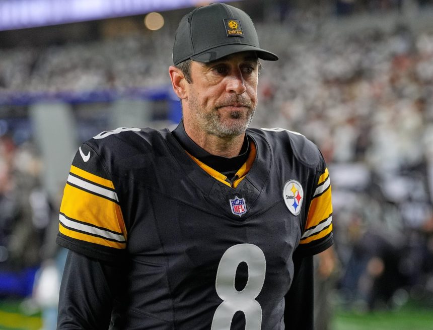 Steelers' Broderick Jones Jokes About Tackling Aaron Rodgers After Viral Video