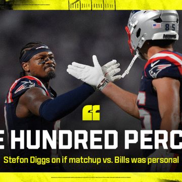 Stefon Diggs Says Patriots-Bills Was '100%' Personal, Embraces Josh Allen on Video