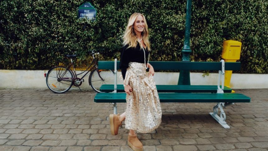Ugg, Sarah Jessica Parker, campaign, SJP, Uggs, shoes, footwear