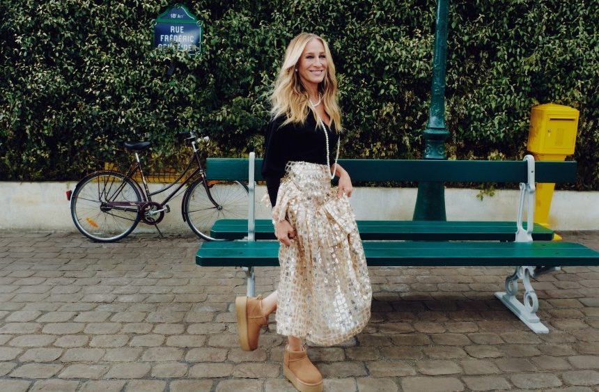 Ugg, Sarah Jessica Parker, campaign, SJP, Uggs, shoes, footwear