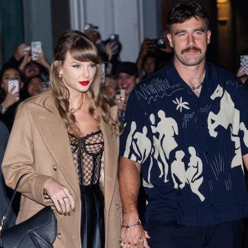 Taylor Swift Denies Rumors Travis Kelce Sings on 'Opalite' Song on New Album in Video