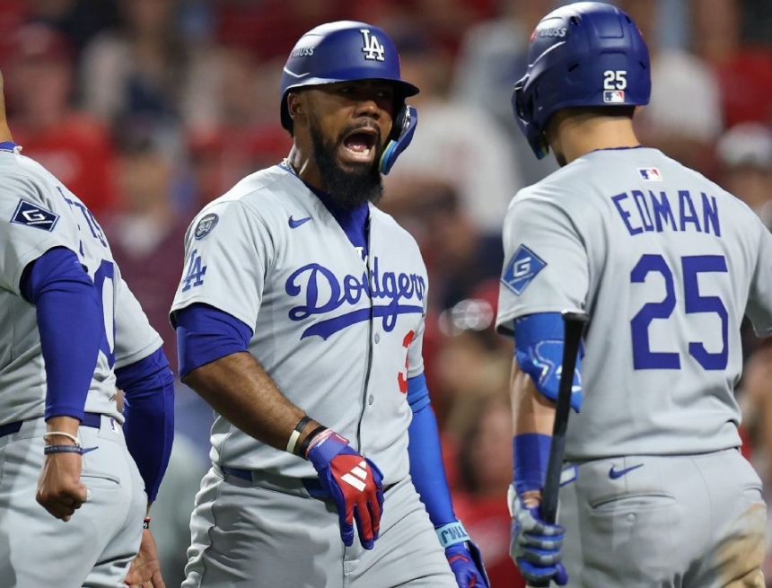 Teoscar Hernandez HR fuels rally as Dodgers outlast Phillies