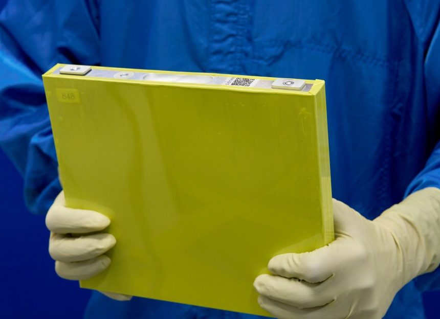 The lab where GM is cooking up new EV batteries to beat China