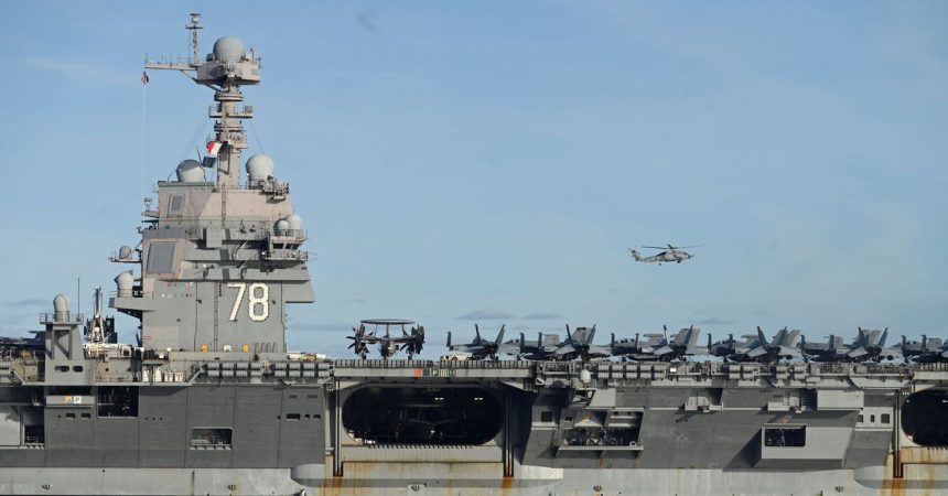 This Is the Nuclear-Powered Ship Deployed in Trump’s War on This Is the Nuclear-Powered Ship Deployed in Trump’s War on Drug Boats