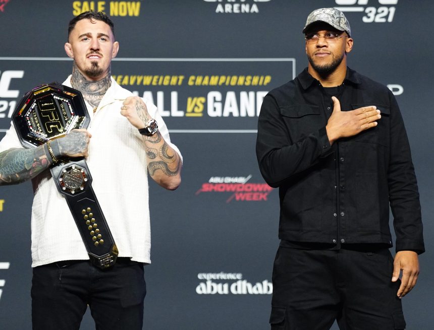 Tom Aspinall, Ciryl Gane's Next Best Fights After UFC 321 Results