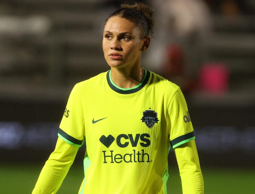 Trinity Rodman Set for Testing on Leg Injury After Leaving Spirit's Game in Tears