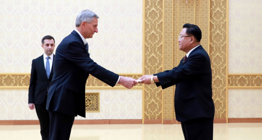 Bulgarian envoy presents credentials in North Korea after embassy reopening