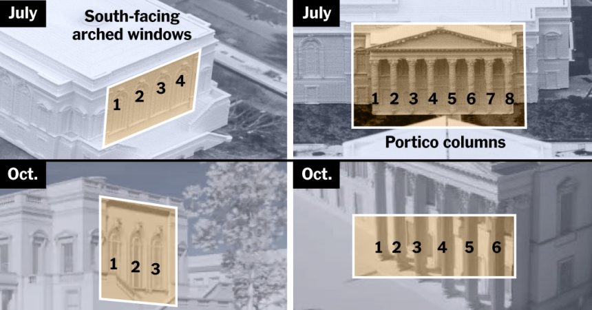 Trump's Plans for the East Wing Keep Changing. Here's a Trump's Plans for the East Wing Keep Changing. Here's a Look.