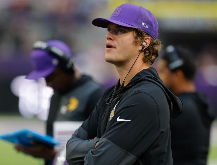 Vikings without QB J.J. McCarthy, majority of starting O-line