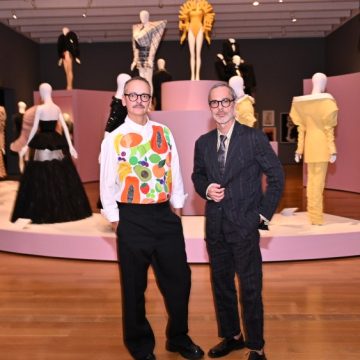 ATLANTA, GEORGIA - OCTOBER 08: (L-R) Rolf Snoeren and Viktor Horsting attend Viktor&Rolf. Fashion Statements Exhibition Opening at The High Museum Of Art. Exhibition On View From Oct. 10, 2025 - Feb. 8, 2026 at High Museum of Art on October 08, 2025 in Atlanta, Georgia. (Photo by Derek White/Getty Images for High Museum of Art)