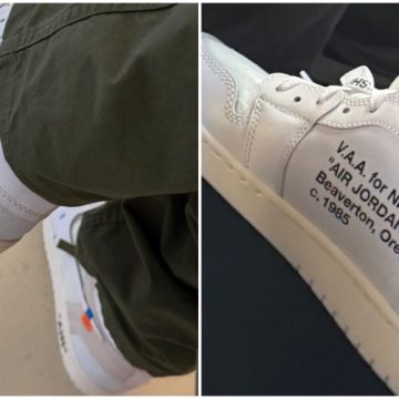 Virgil Abloh Archives x Air Jordan 1 sneakers