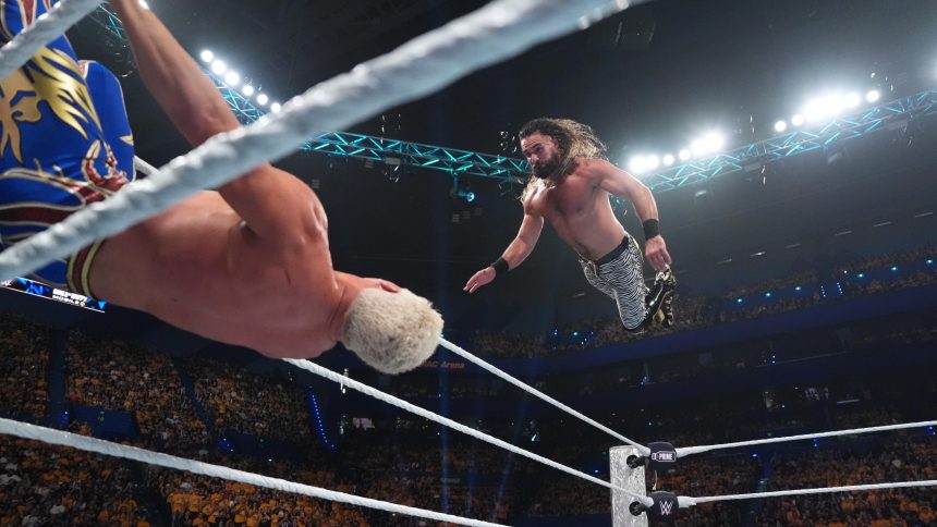 WWE's Seth Rollins Reportedly Wore Sling Backstage After Injury vs. Cody Rhodes