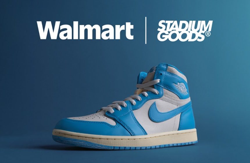 Walmart, Stadium Goods, sneakers