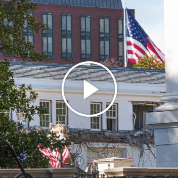 White House Demolishes Facade of East Wing to Build Trump’s Ballroom